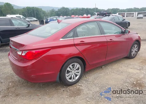 2012 Hyundai Sonata Gls from USA, damaged, VIN 5NPEB4AC7CH364276